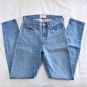 Everlane Medium Blue High Rise Skinny Jeans Size 26 Tall